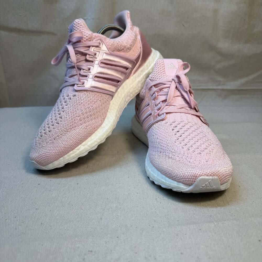 Adidas Ultra Boost Size 7.5 Pink White Sneakers
